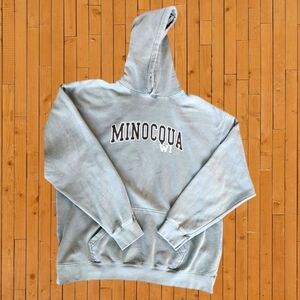 Vintage Hoodie Minoqua Wisconsin Unisex